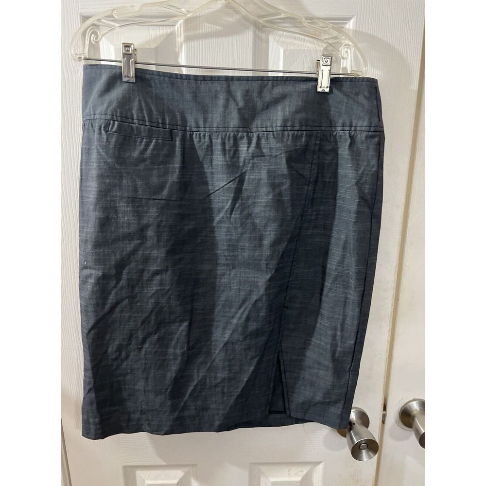 Ladies D.F.A.‎ New York Gray Above Knee Skirt sz 16